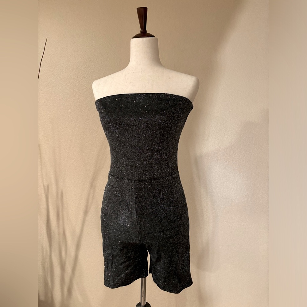 Superdown Glitter Romper